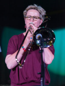 Annie Whitehead, trombone 